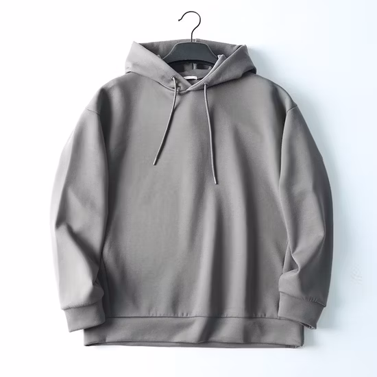 High Quality Men Plain Blank Unisex Fleece French Terry Cotton Custom Oversized Heavyweight Hoodie