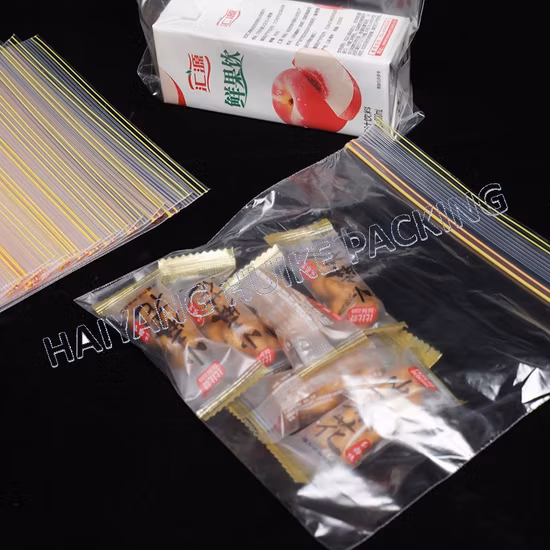 LDPE Clear Transparent Tight Zipper Bag /Ziplock Bag Zip Lock Bag /Plastic Fresh Bag/Packaging Bag/Food Bag Price/Reclosable Bag