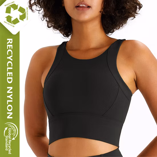 Ультрамягкая женская футболка премиум-класса без рукавов на заказ, укороченный топ на бретельках, спортивная одежда, пустая одежда, доступная для ODM OEM под частной маркой